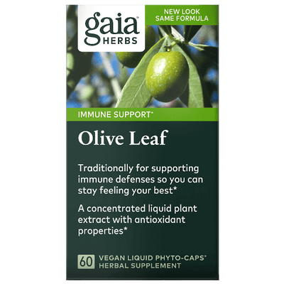Gaia Herbs Olive Leaf 60 Caps
