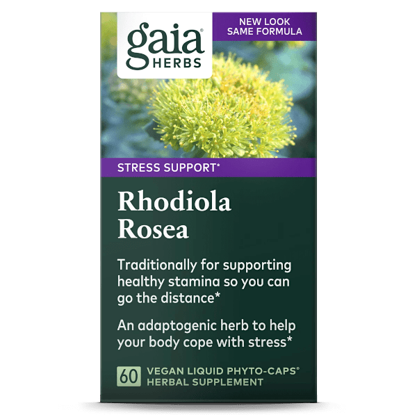Gaia Herbs Rhodiola Rosea 60 Caps