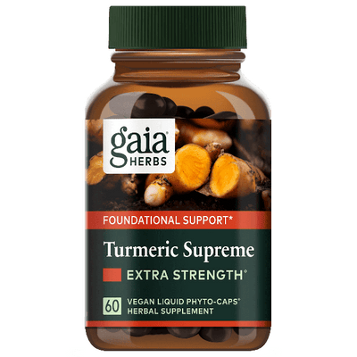 Gaia Herbs Turmeric Supreme Extra Strength 60 Caps