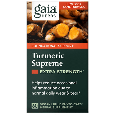 Gaia Herbs Turmeric Supreme Extra Strength 60 Caps