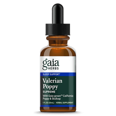 Gaia Herbs Valerian/Poppy Supreme 30ml
