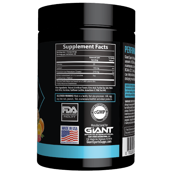 Giant Sports Performance BCAA 30 Serves