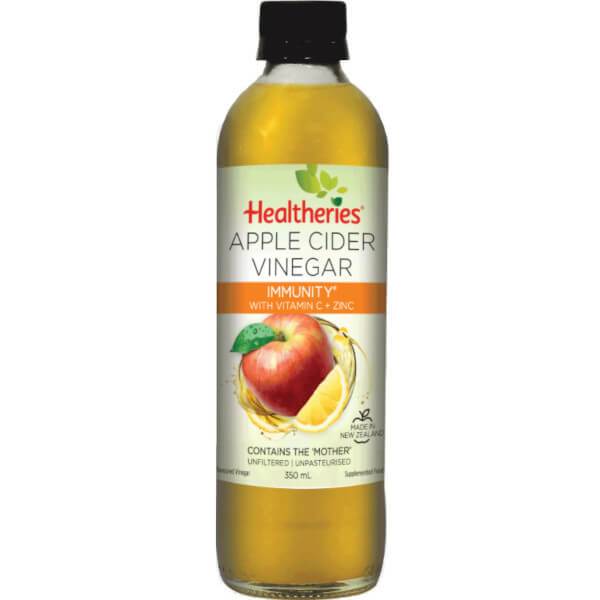 Healtheries Apple Cider Vinegar Immunity 350ml x6 (6x Bottles)