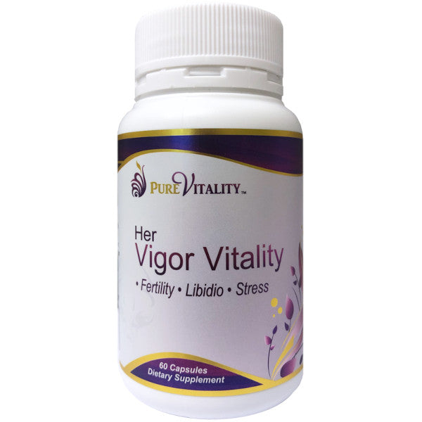 Pure Vitality Her Vigor Vitality 700mg 60 Caps