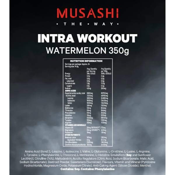 Musashi Intra-Workout 350g