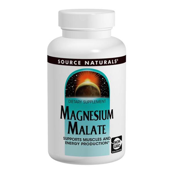 Source Naturals Magnesium Malate 90 Tabs