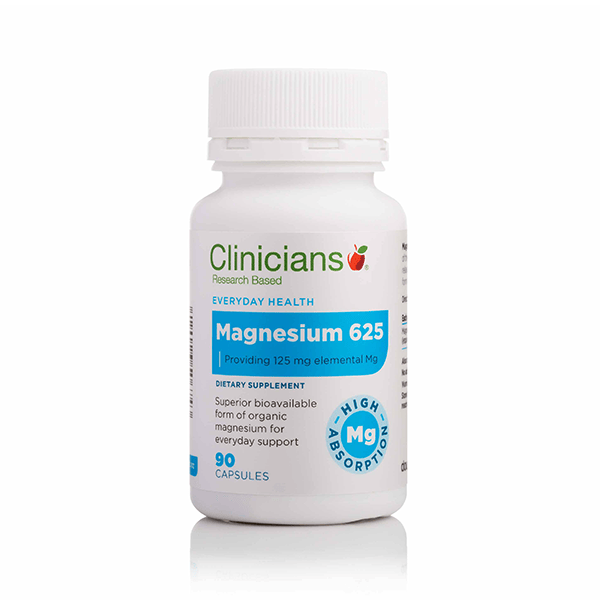 Clinicians Magnesium 625 90 Capsules