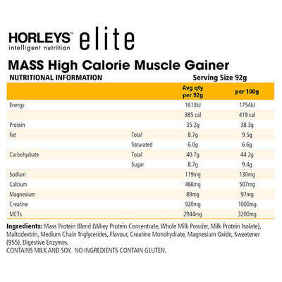 Horleys Elite Mass 2.5kg