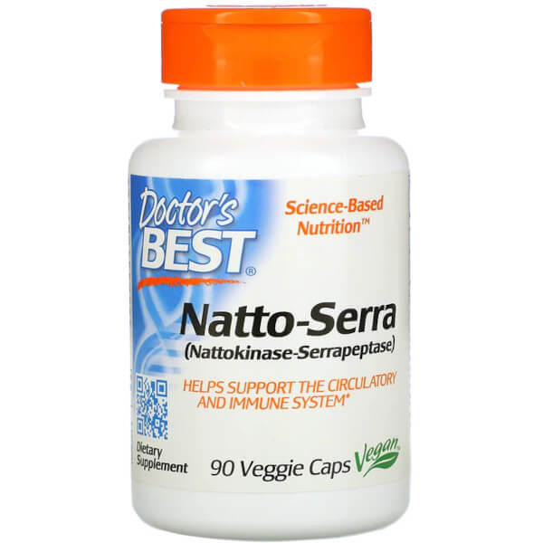 Doctor's Best Natto-Serra 90 Caps