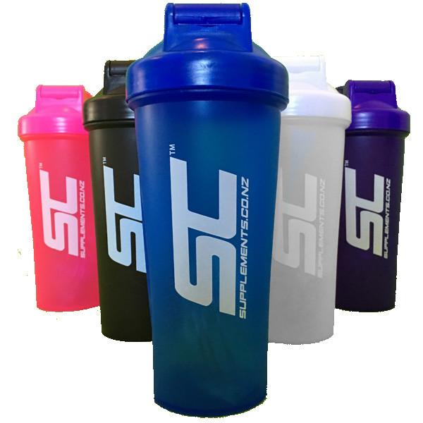 COLOURS Edition Supplements.co.nz Shaker - BPA & DEHP Free - Supplements.co.nz