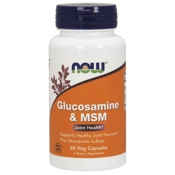 Now Foods Glucosamine & MSM 60 Caps