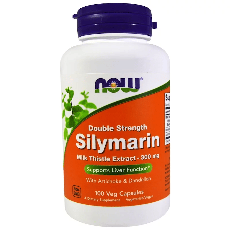 Now Foods Double Strength Milk Thistle 300mg 100 Caps