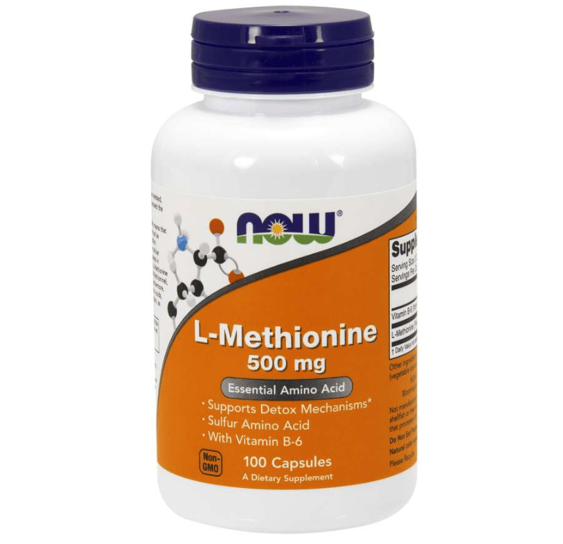 Now Foods L-Methionine 500mg 100 Caps