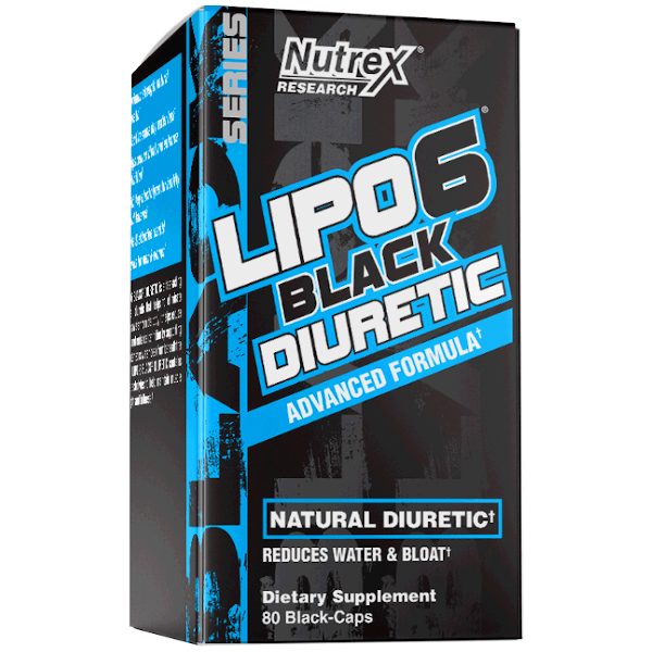 Nutrex Lipo-6 Black Diuretic 80 Caps