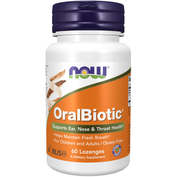 Now Foods OralBiotic x60 Lozenges