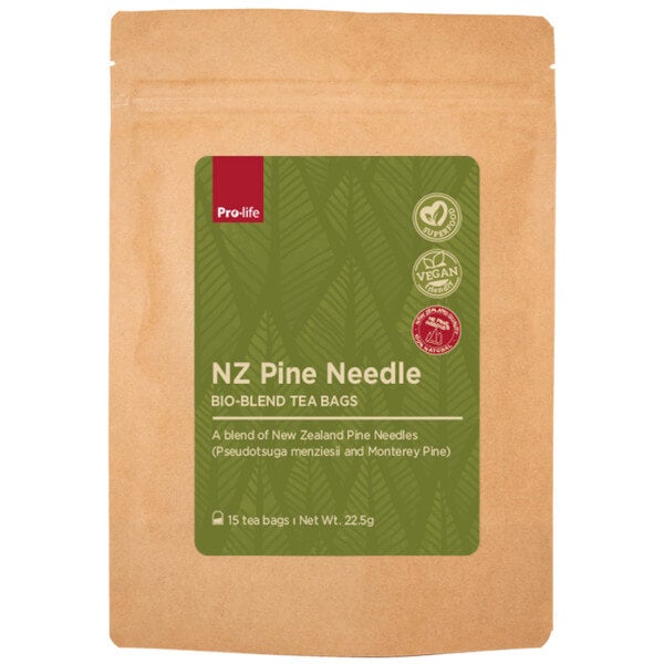 Prolife NZ Pine Needle Tea 15 Bags Vitamins NZ, Vitamins, Minerals