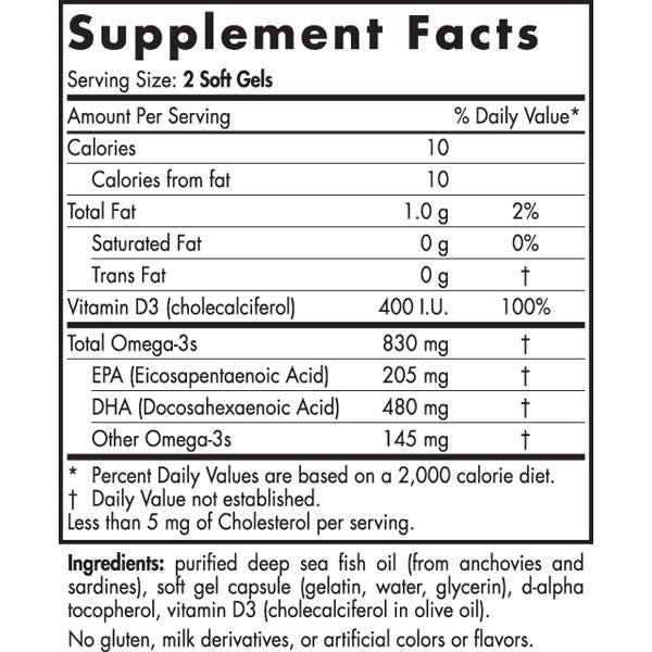 Nordic Naturals Prenatal DHA 180 Softgels