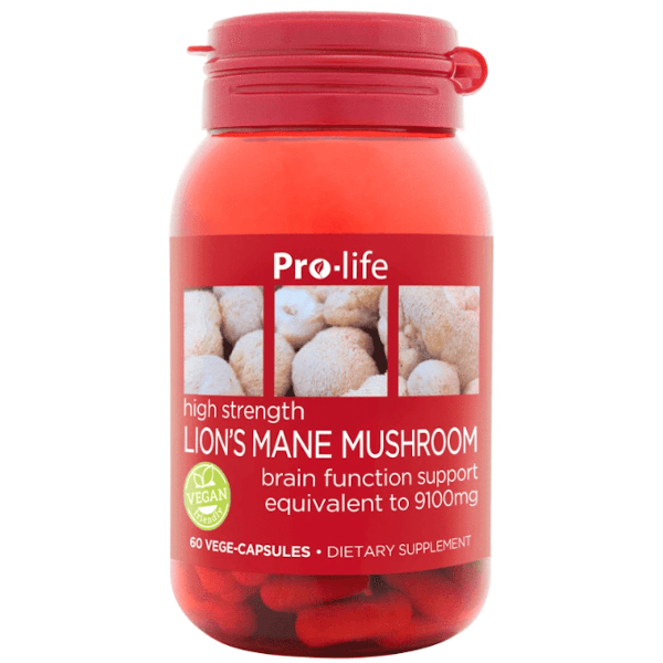 Pro-life Lion's Mane Mushroom 9100mg 60 Caps