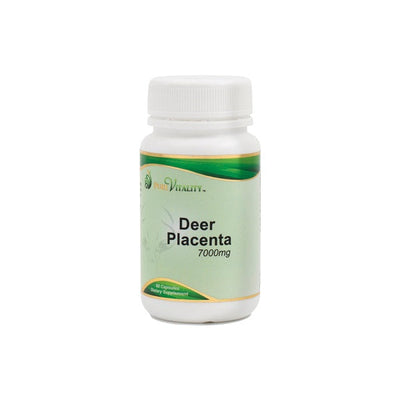 Pure Vitality Deer Placenta 350mg 60 Caps