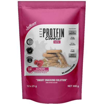 Justine's Mini Keto Protein Cookies 25g x12