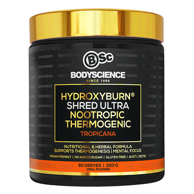 BSc Body Science HydroxyBurn Shred Ultra 300g