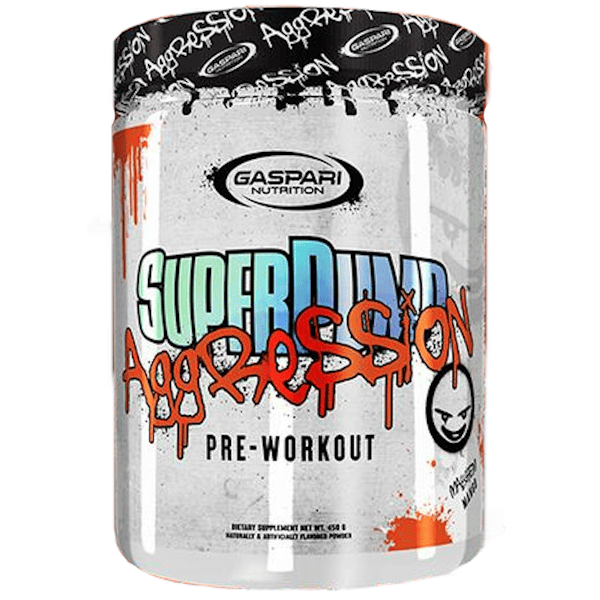 Gaspari Nutrition SuperPump Aggression 25 Serves + FREE 51 Days: No Excuses by Rich Gaspari |