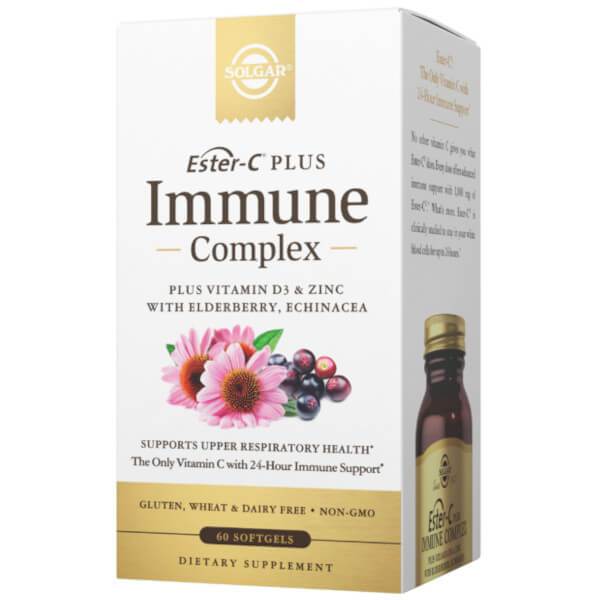 Solgar Ester-C Plus Immune Complex 60 Softgels