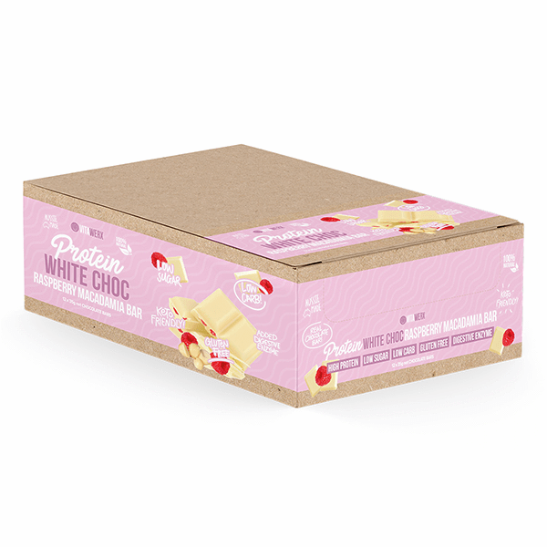 Vitawerx White Choc Bar 35g Box of 12