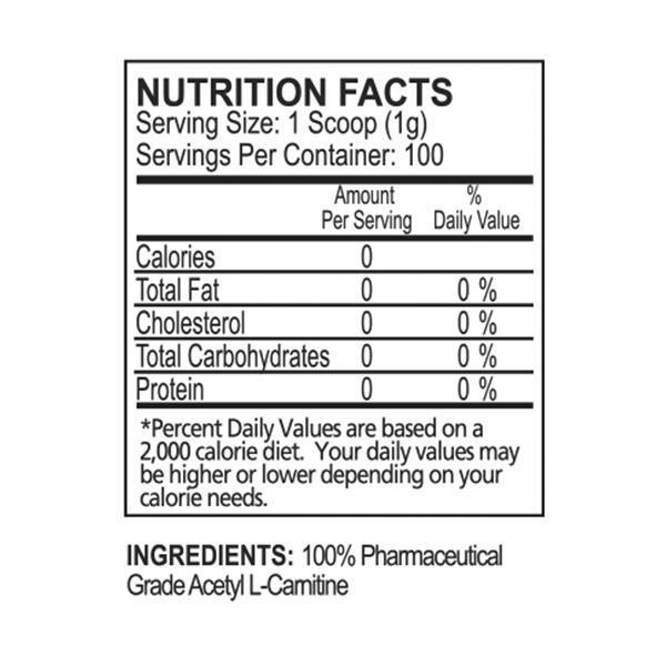 l carnitine calories Premium L-Carnitine (30 SERVINGS) by REDCON1 main image 1