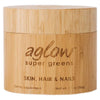 Aglow Super Greens Skin, Hair & Nails 200g Jar