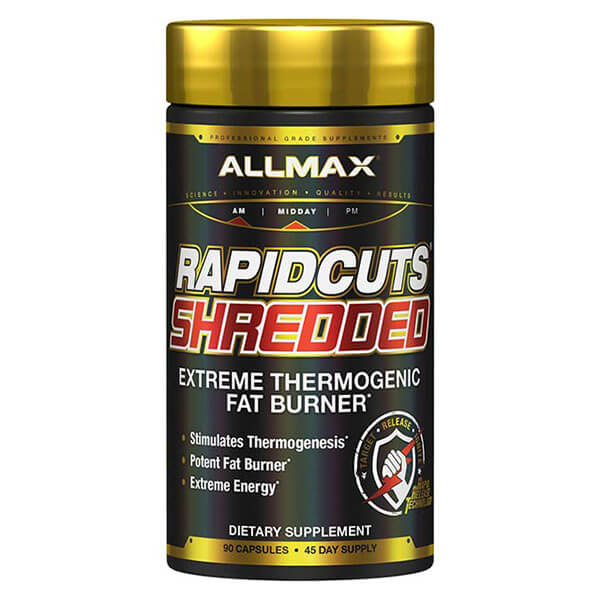 AllMax Nutrition Rapidcuts Shredded 90 Caps (Dec 2024 Expiry)