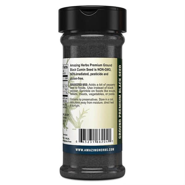 Amazing Herbs Black Cumin Seed 113g