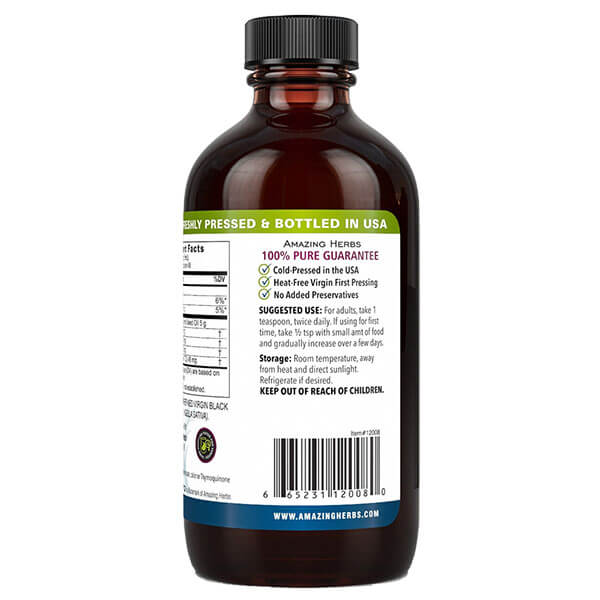 Amazing Herbs Black Seed Oil Premium 240ml