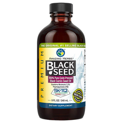 Amazing Herbs Black Seed Oil Premium 240ml