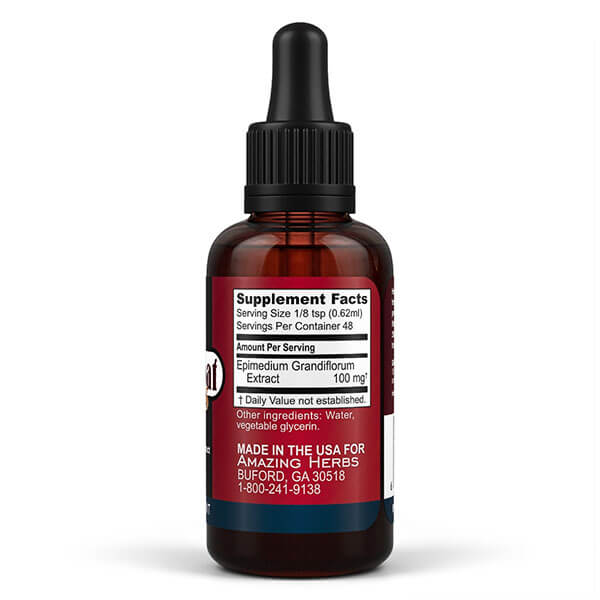 Amazing Herbs Horny Goat Express Liquid Extract Drops 30ml