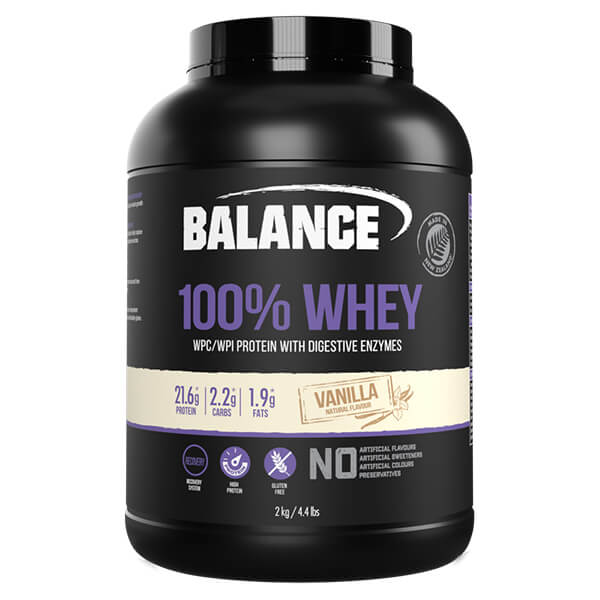 Balance 100% Whey 2kg + FREE BCAA