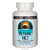 Source Naturals Betaine HCl 90 Tabs
