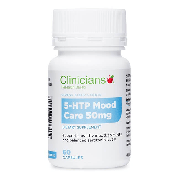 Clinicians 5-HTP Mood Care 50mg 60 Caps