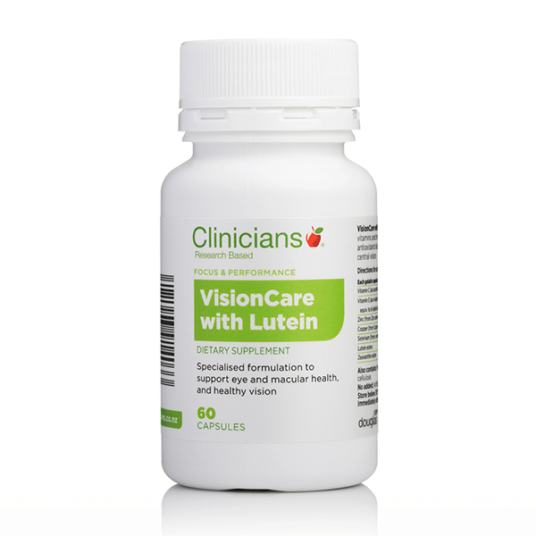 Clinicians VisionCare with Lutein 60 Capsules