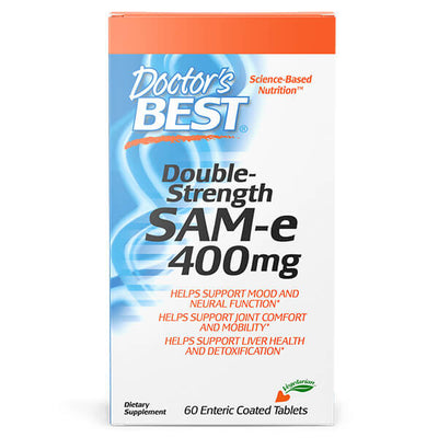 Doctor's Best SAM-e 400mg Double Strength 60 Tabs