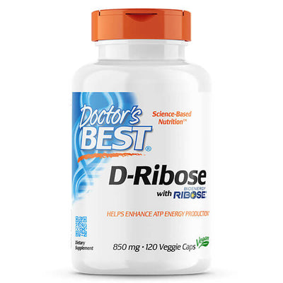 Doctor's Best D-Ribose 120 Veggie Caps