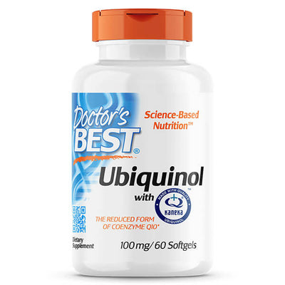 Doctor's Best Ubiquinol with Kaneka's QH 100mg 60 Softgels