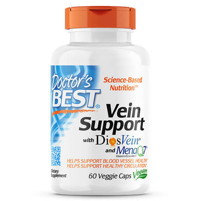 Doctor's Best Vein Support with DiosVein and MenaQ7 60 Caps