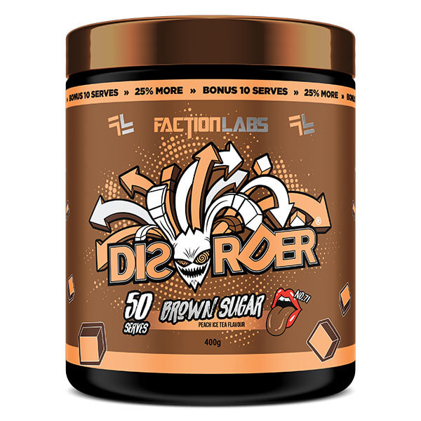 Faction Labs Disorder 50 Serves + FREE Creatine 150g