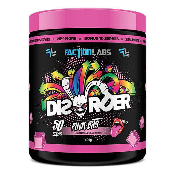 Faction Labs Disorder 50 Serves + FREE Creatine 150g