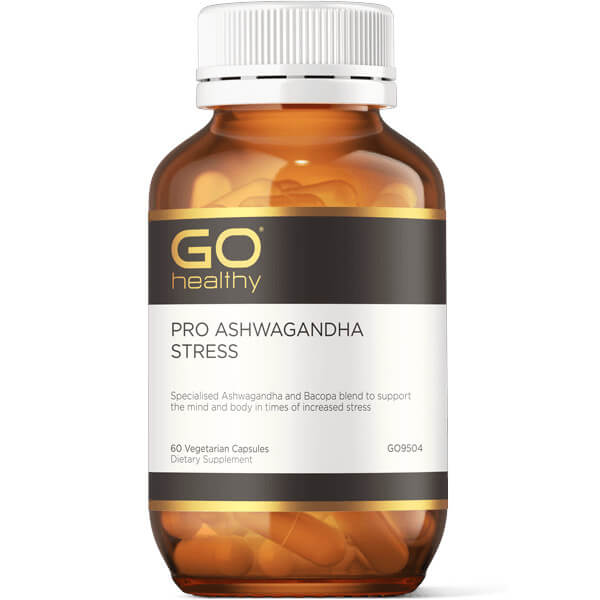 Go Healthy Pro Ashwagandha Stress 60 Caps
