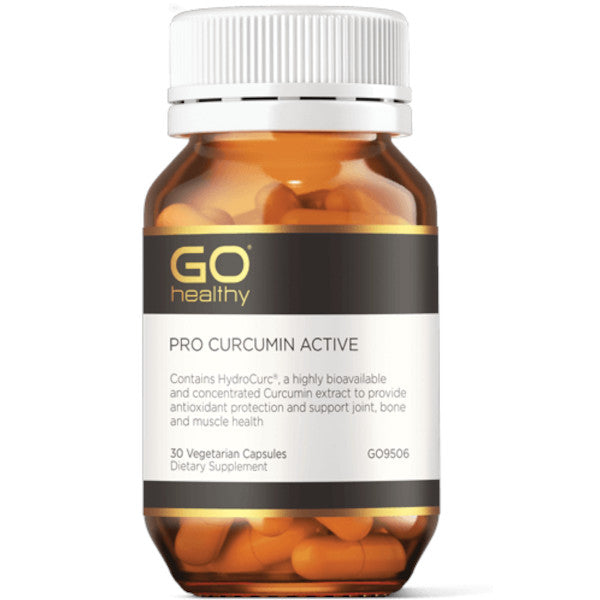 Curcumin Active Go Healthy Pro Curcumin Active 30 Caps | Vitamins NZ, Vitamins ...