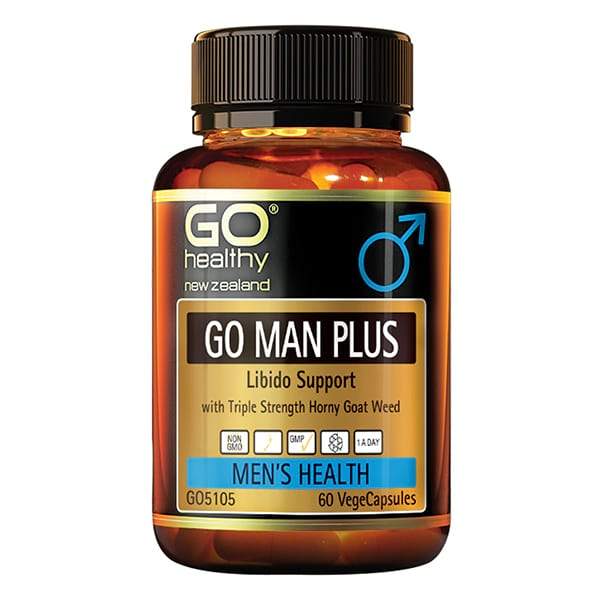 Go Healthy Go Man Plus Libido Support 60 Caps