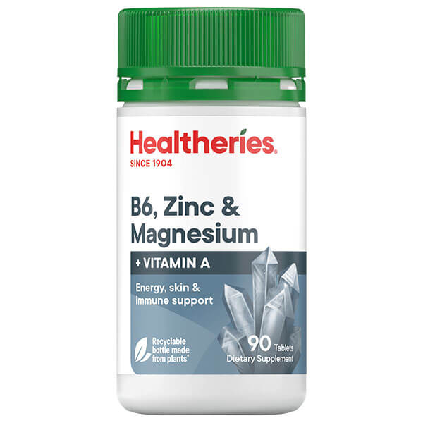 Healtheries B6, Zinc & Magnesium 90 Tabs