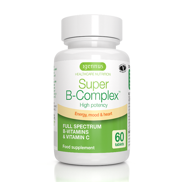 Igennus Super B Complex High Potency 60 Tablets